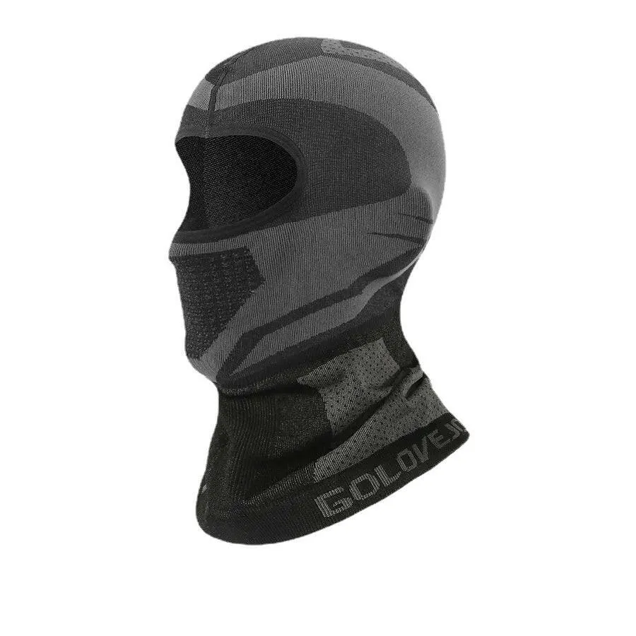 NEWBOLER Winter Thermal Cycling Face Mask Balaclava Head Cover Ski Bicycle Motocycle Windproof Soft Warm MTB Bike Hat Headwear