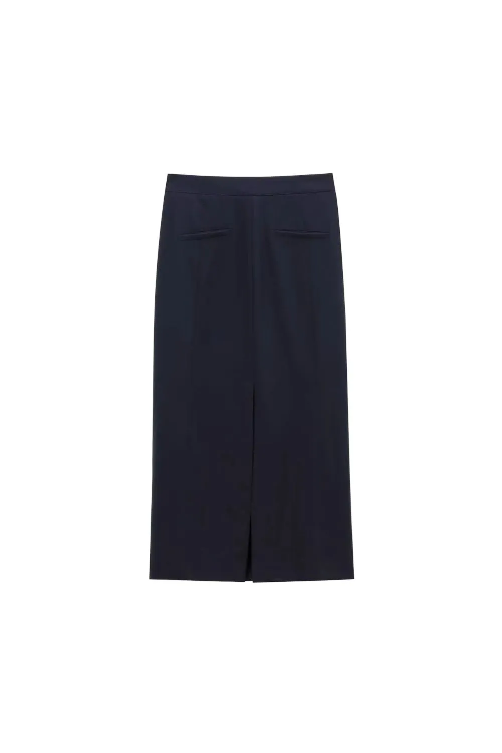 'Nora' Straight Midi Skirt