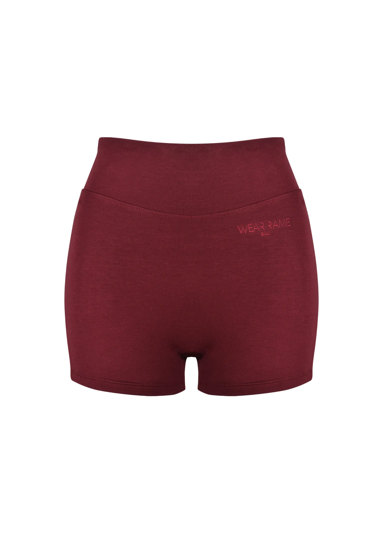 Nyx High Waist Pants in Burgundy