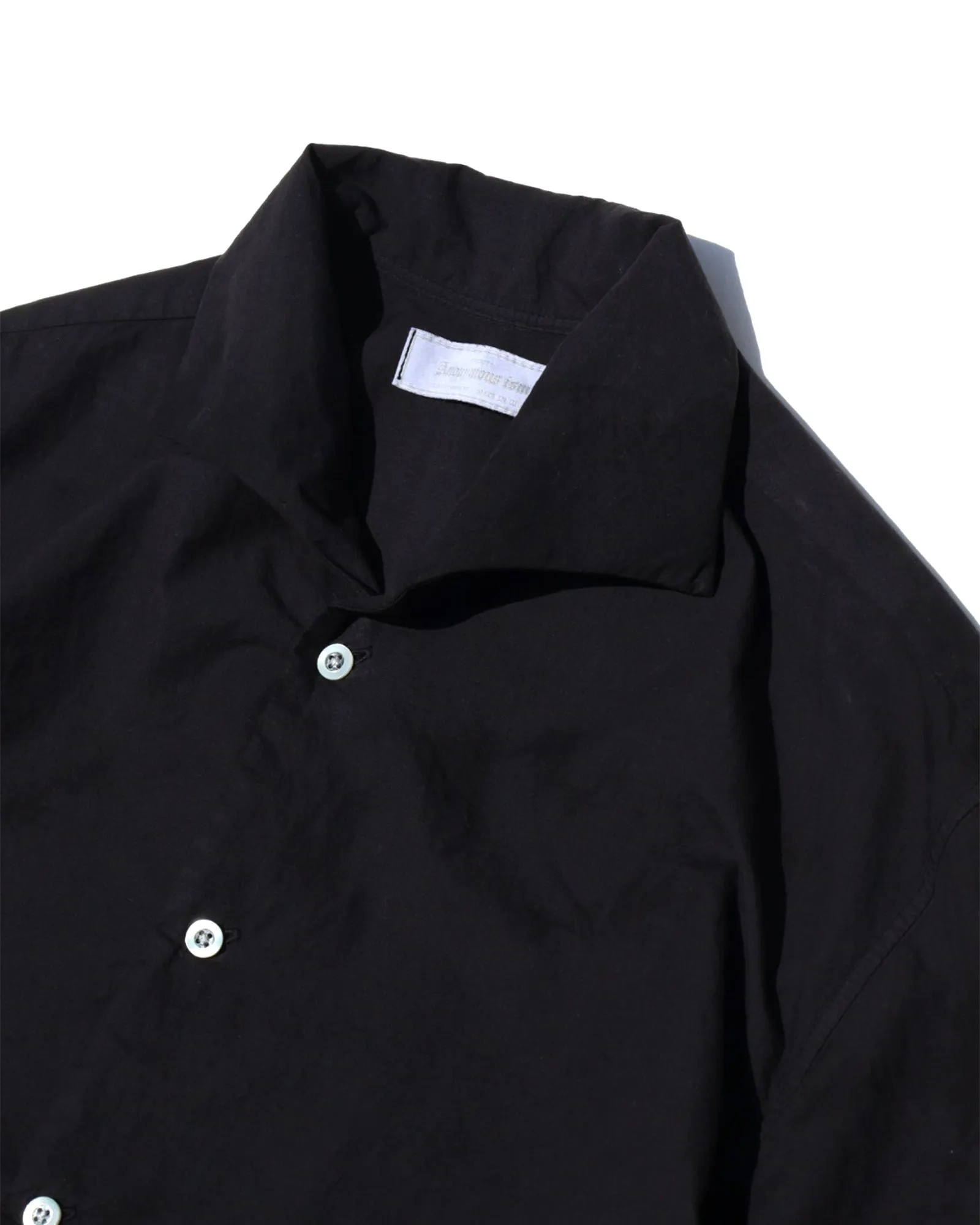 O/D Rip Stop Open collar Shirt