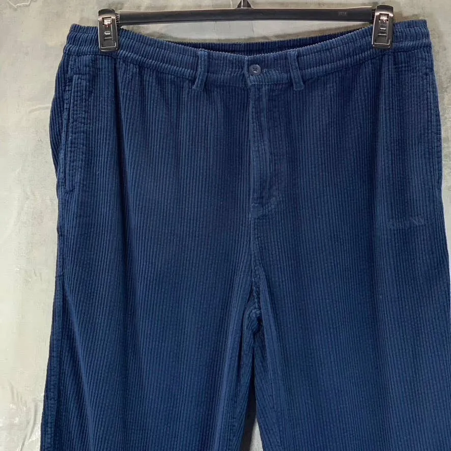 ONLY NY Men's Blue Wide Wale Corduroy Chill Pants SZ XL