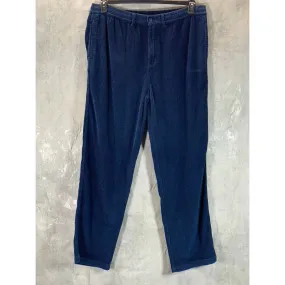 ONLY NY Men's Blue Wide Wale Corduroy Chill Pants SZ XL