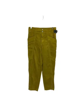 Pants Corduroy By Pilcro In Yellow, Size: 4