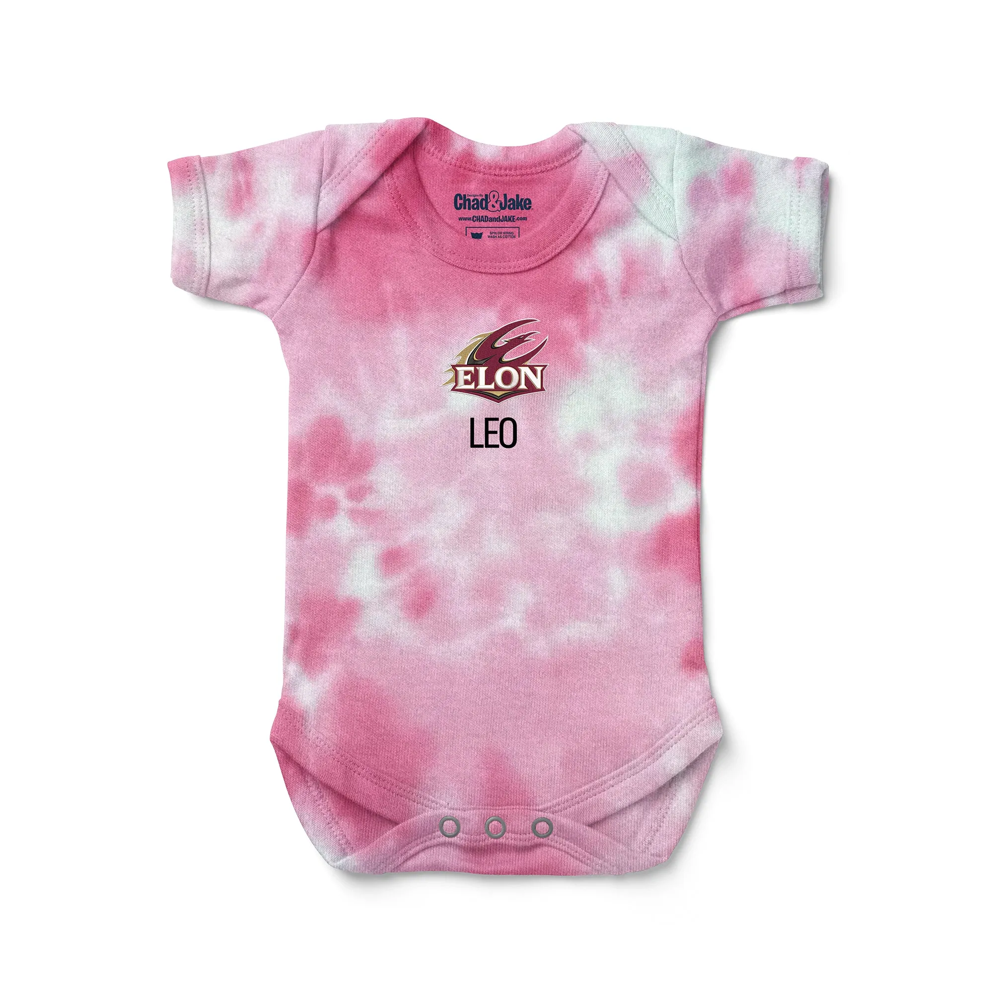 Personalized Elon Phoenix Tie Dye Bodysuit