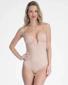 Plung L/Back Body Suit