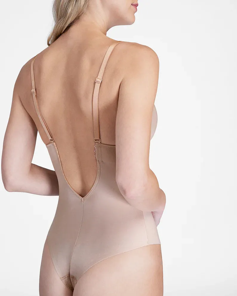 Plung L/Back Body Suit