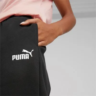 Puma pantalone da donna in cotone con polsino ESS  Embroidery High-Waist Pants FL cl 670007 01 black