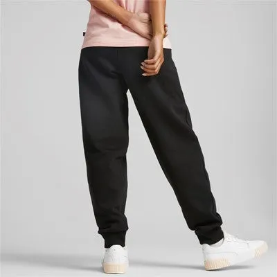 Puma pantalone da donna in cotone con polsino ESS  Embroidery High-Waist Pants FL cl 670007 01 black