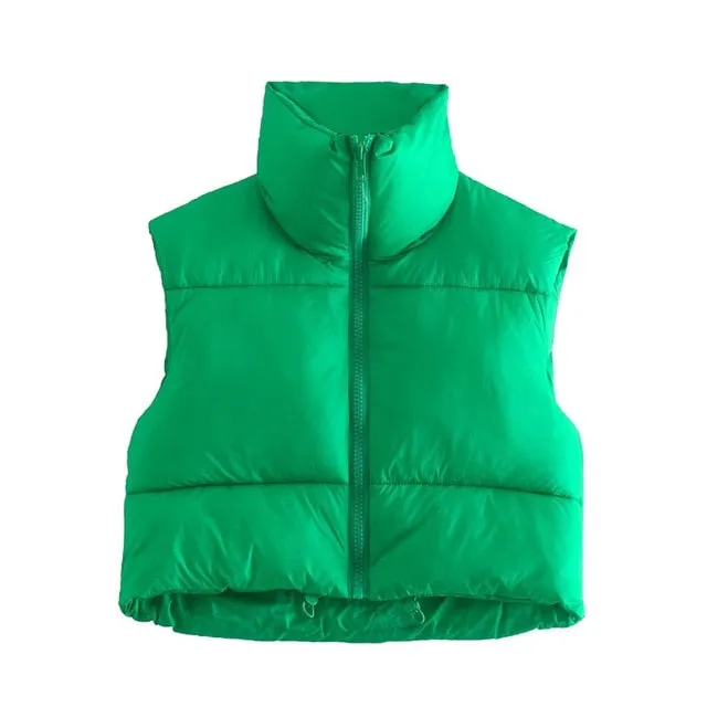 Quilted Vest  Jacket