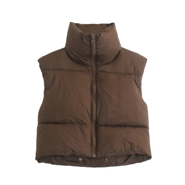 Quilted Vest  Jacket