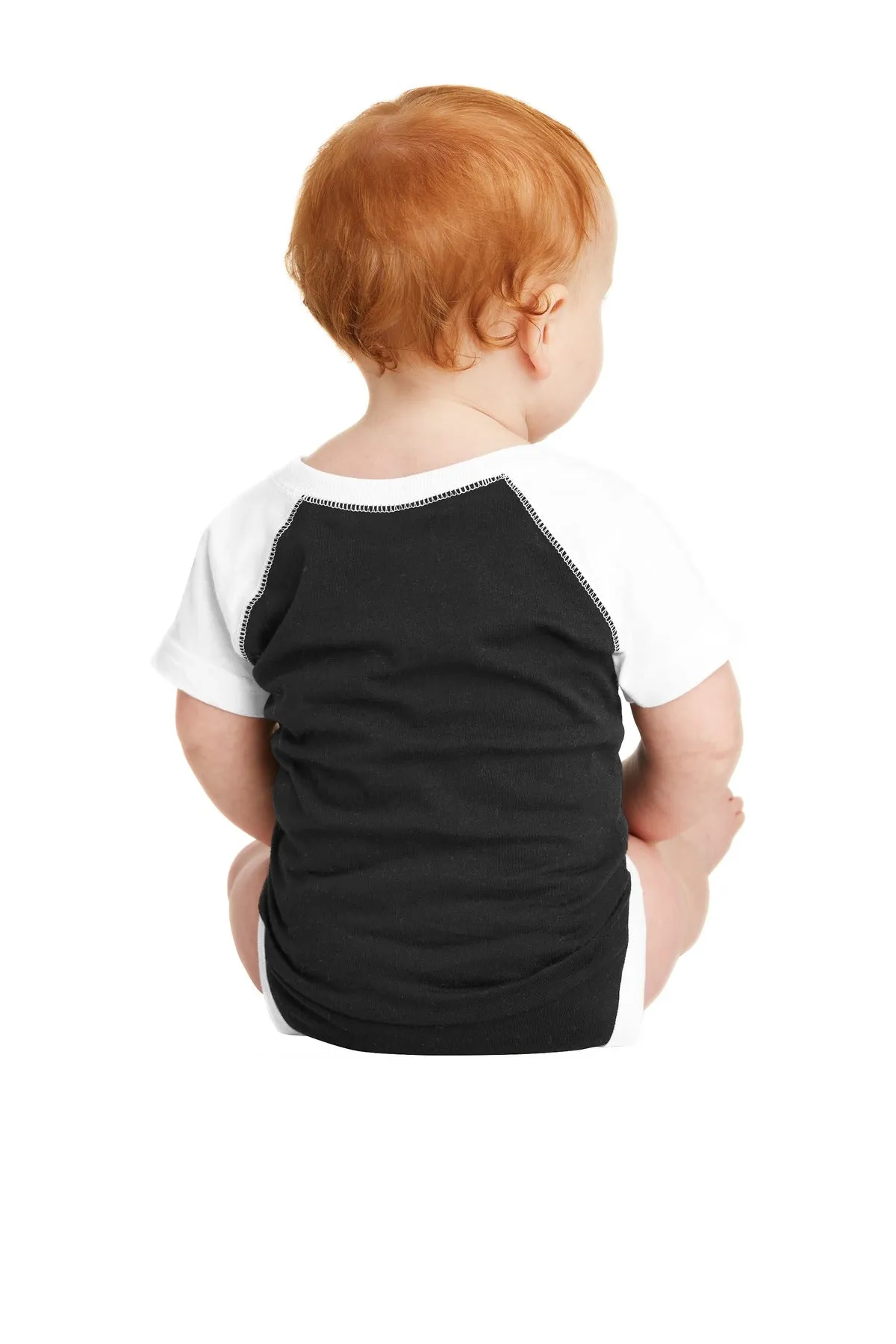 Rabbit Skins™ Infant Baseball Fine Jersey Bodysuit. RS4430