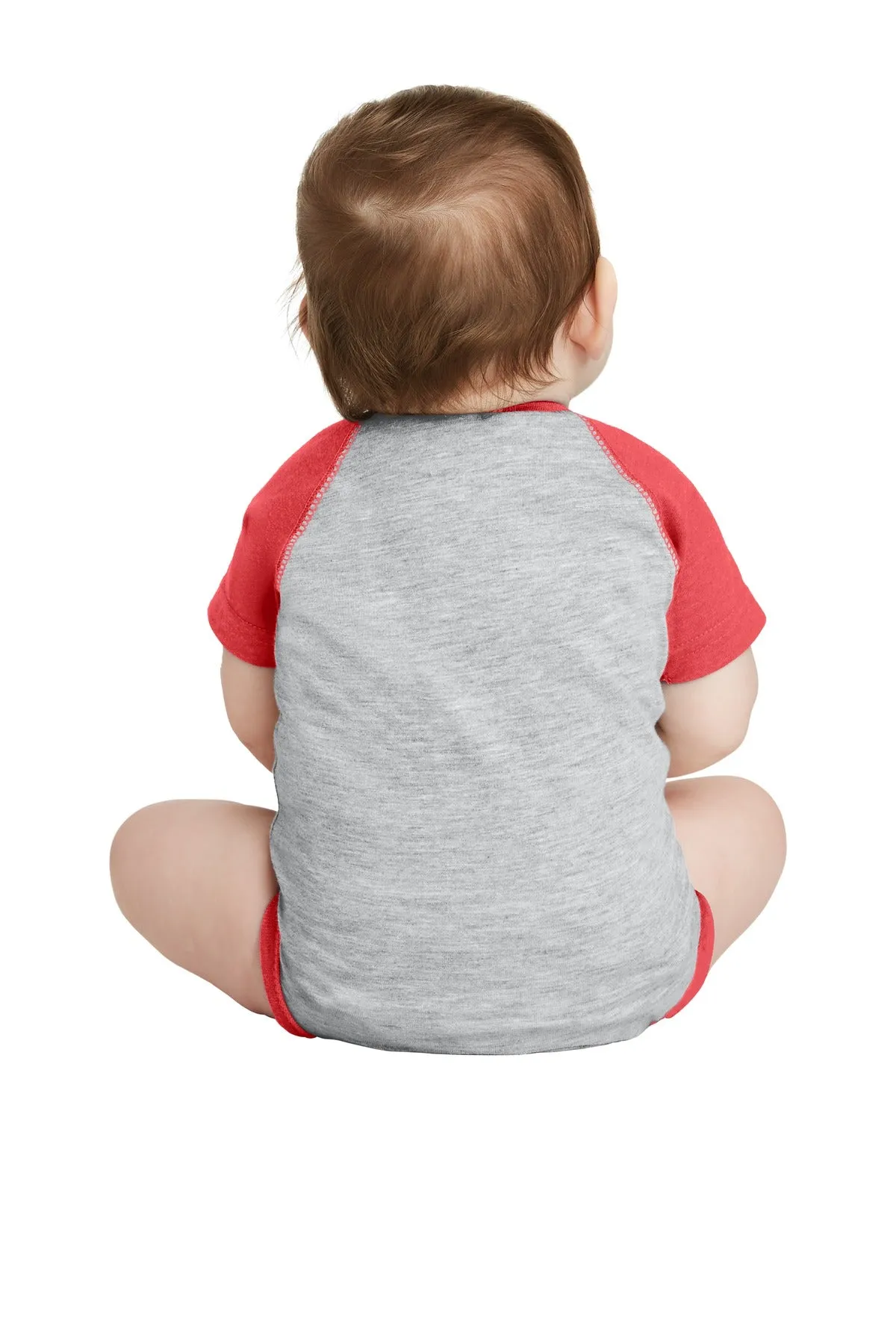 Rabbit Skins™ Infant Baseball Fine Jersey Bodysuit. RS4430