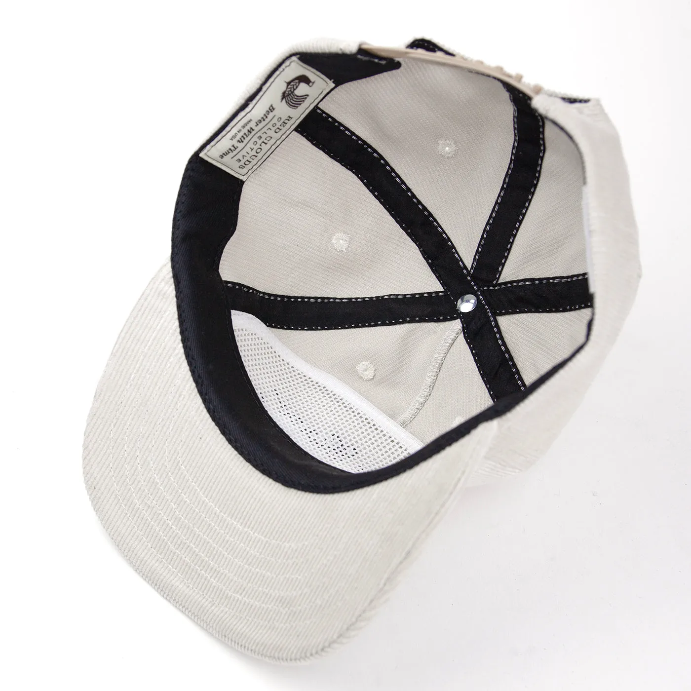 RCC Corduroy Hat - Bone White