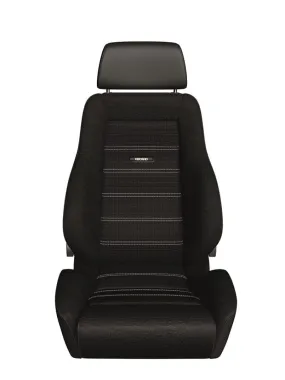 Recaro Classic LS Seat - Black Leather/Classic Corduroy