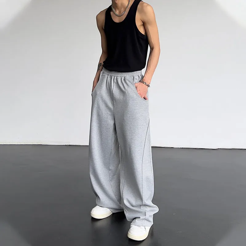 Retro High Waist Wide Leg Sweatpants