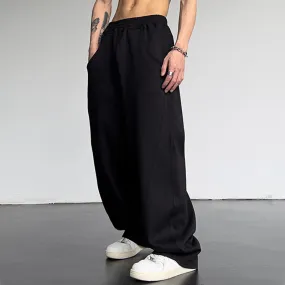 Retro High Waist Wide Leg Sweatpants