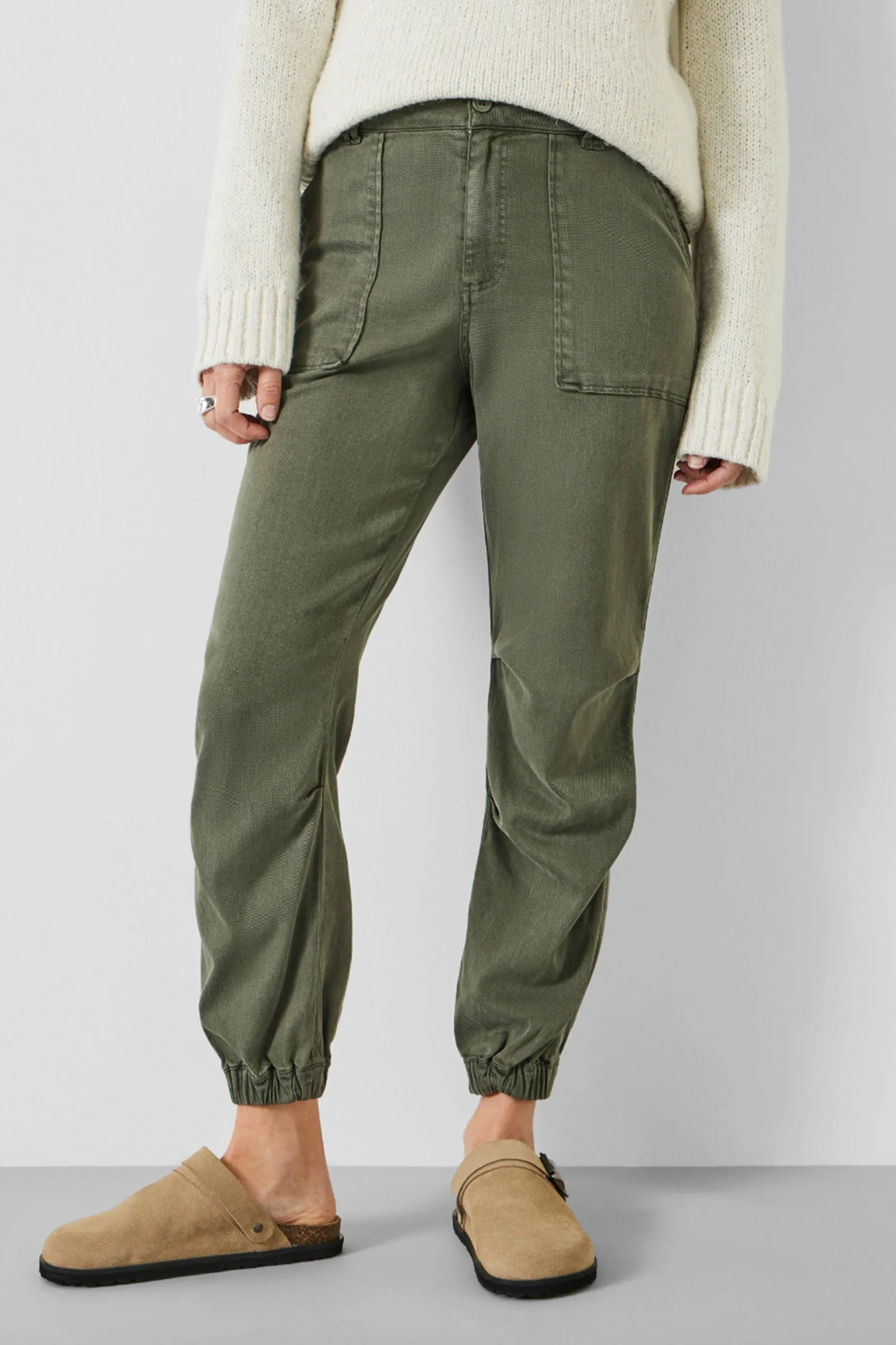 Riley Washed Cargo Trousers