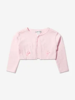 Sarah Louise Girls Cotton Cardigan