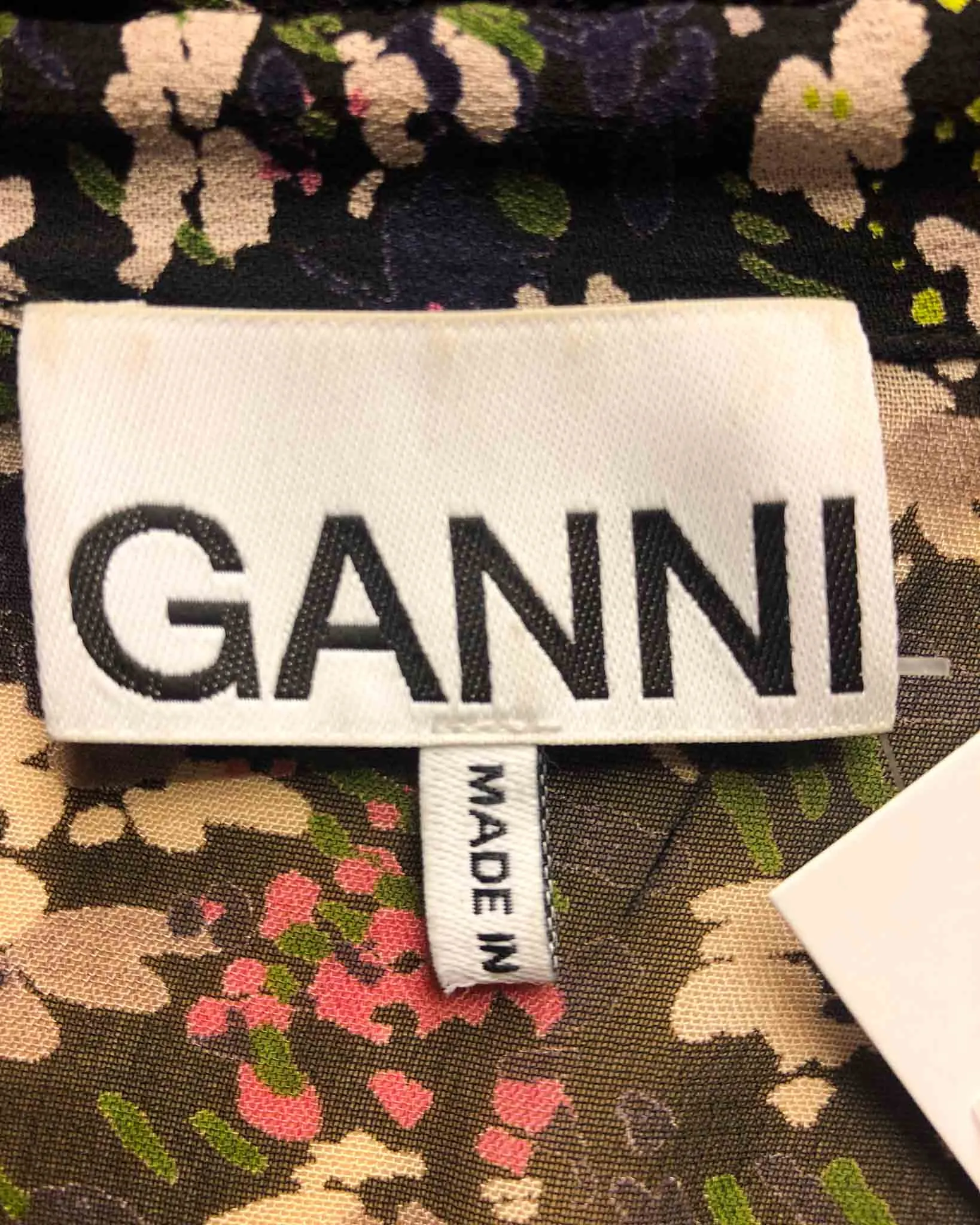 Size 10 (38) | Ganni Floral Georgette Dress