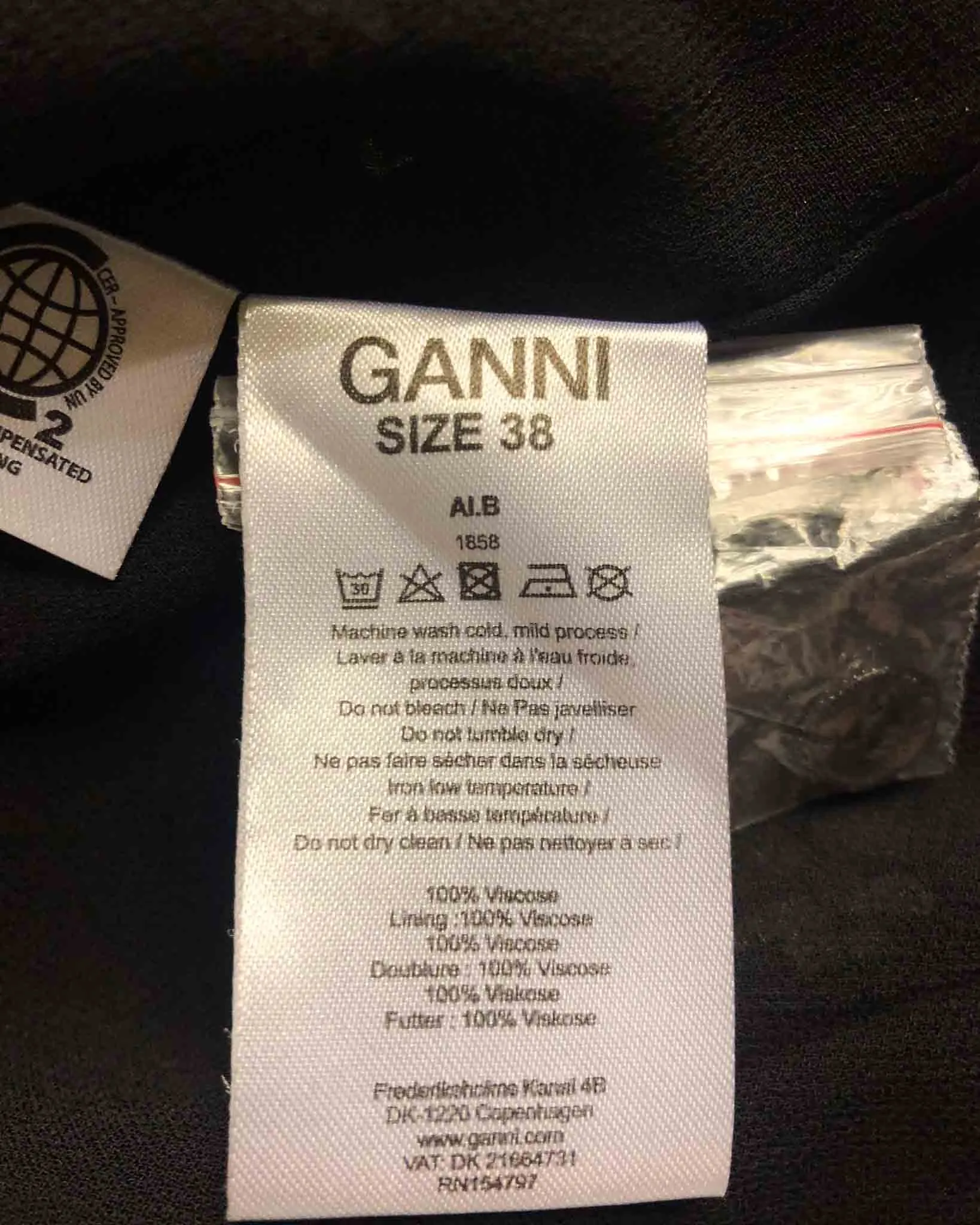 Size 10 (38) | Ganni Floral Georgette Dress