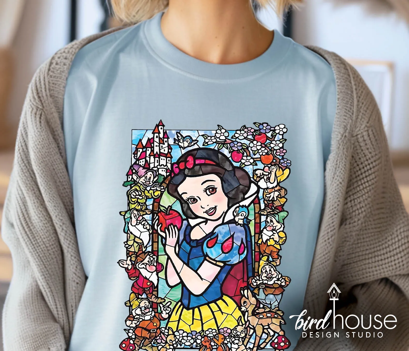 Snow White Stained Glass Shirt