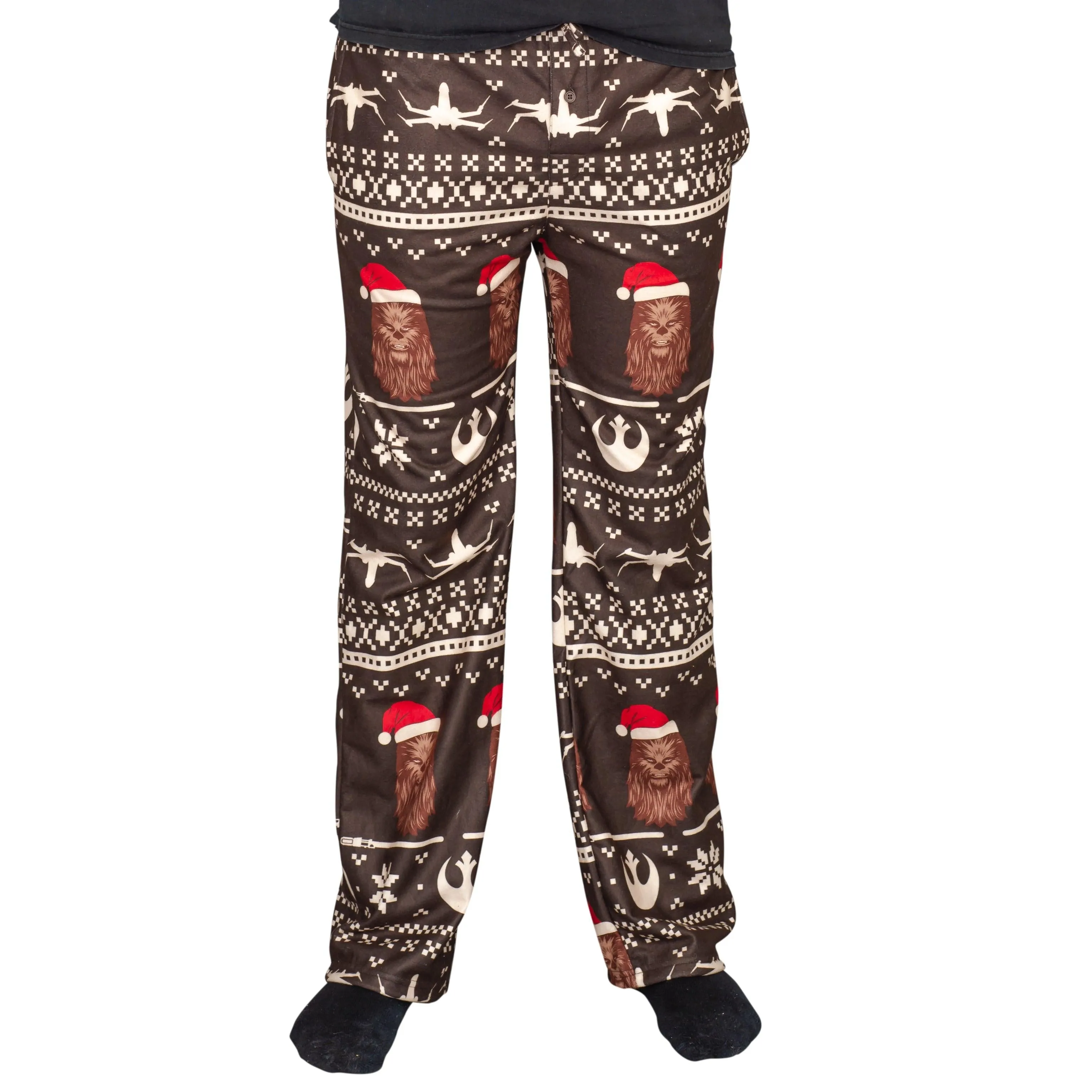 Star Wars Chewbacca Christmas Brown Lounge Pants