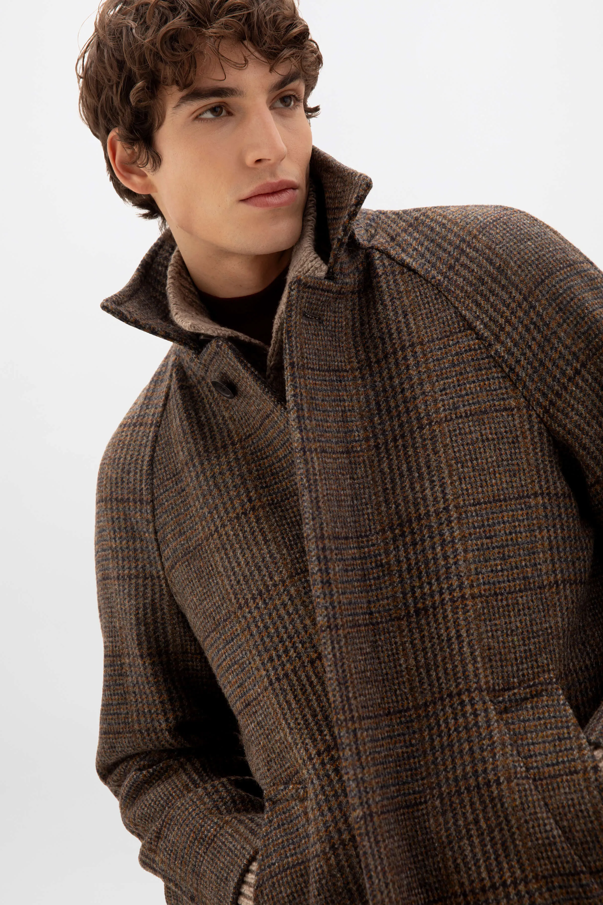 'The Balmacaan' Men's Coat | Bracken