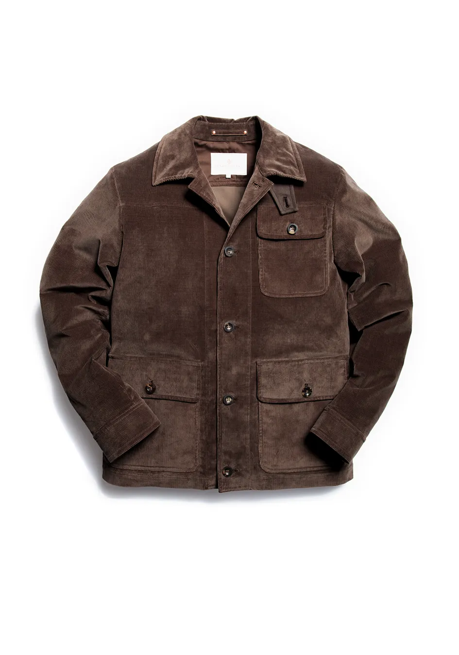 The Cord Pocket Jacket - Bark