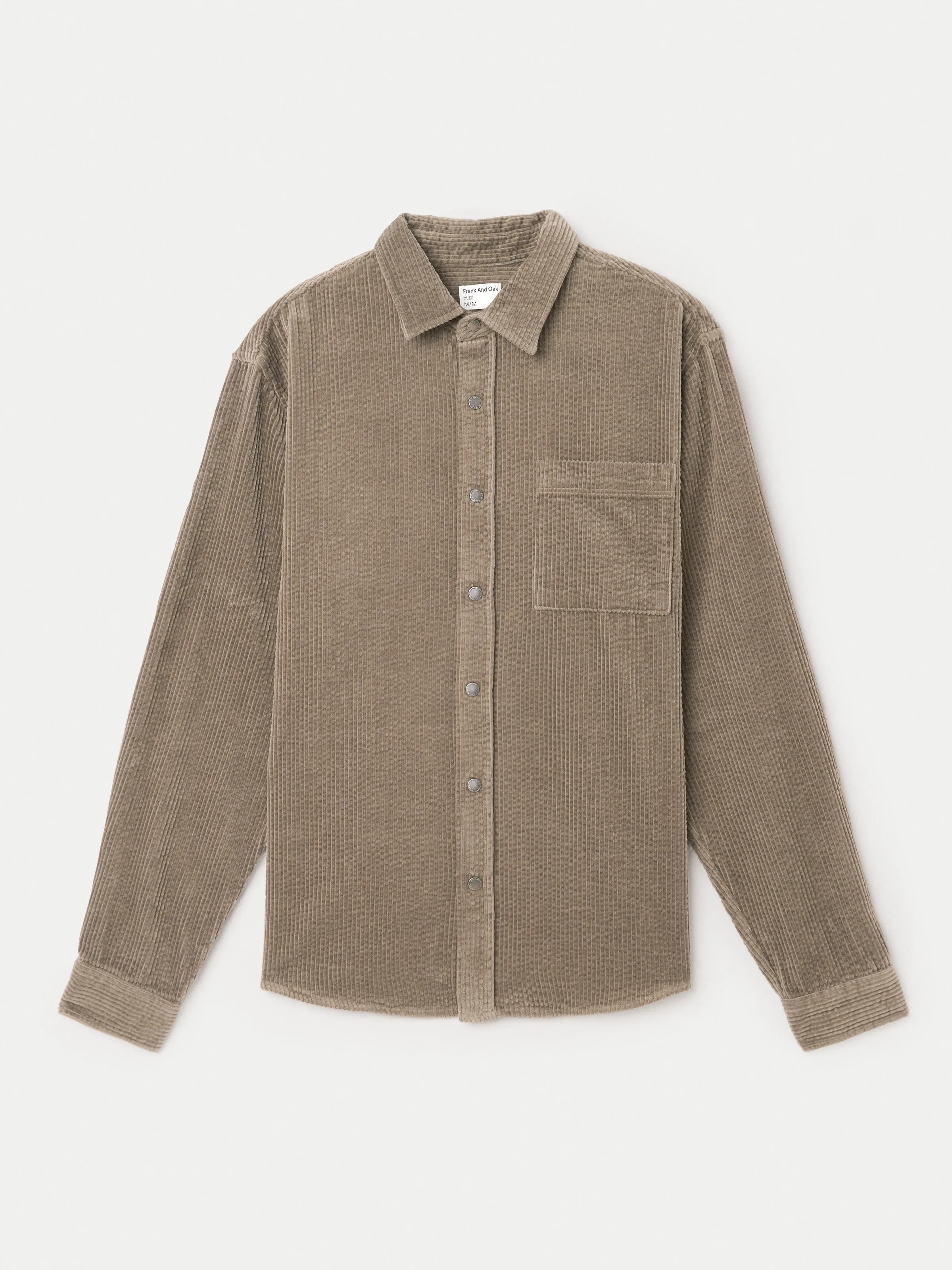 The Corduroy Shirt in Sandstone