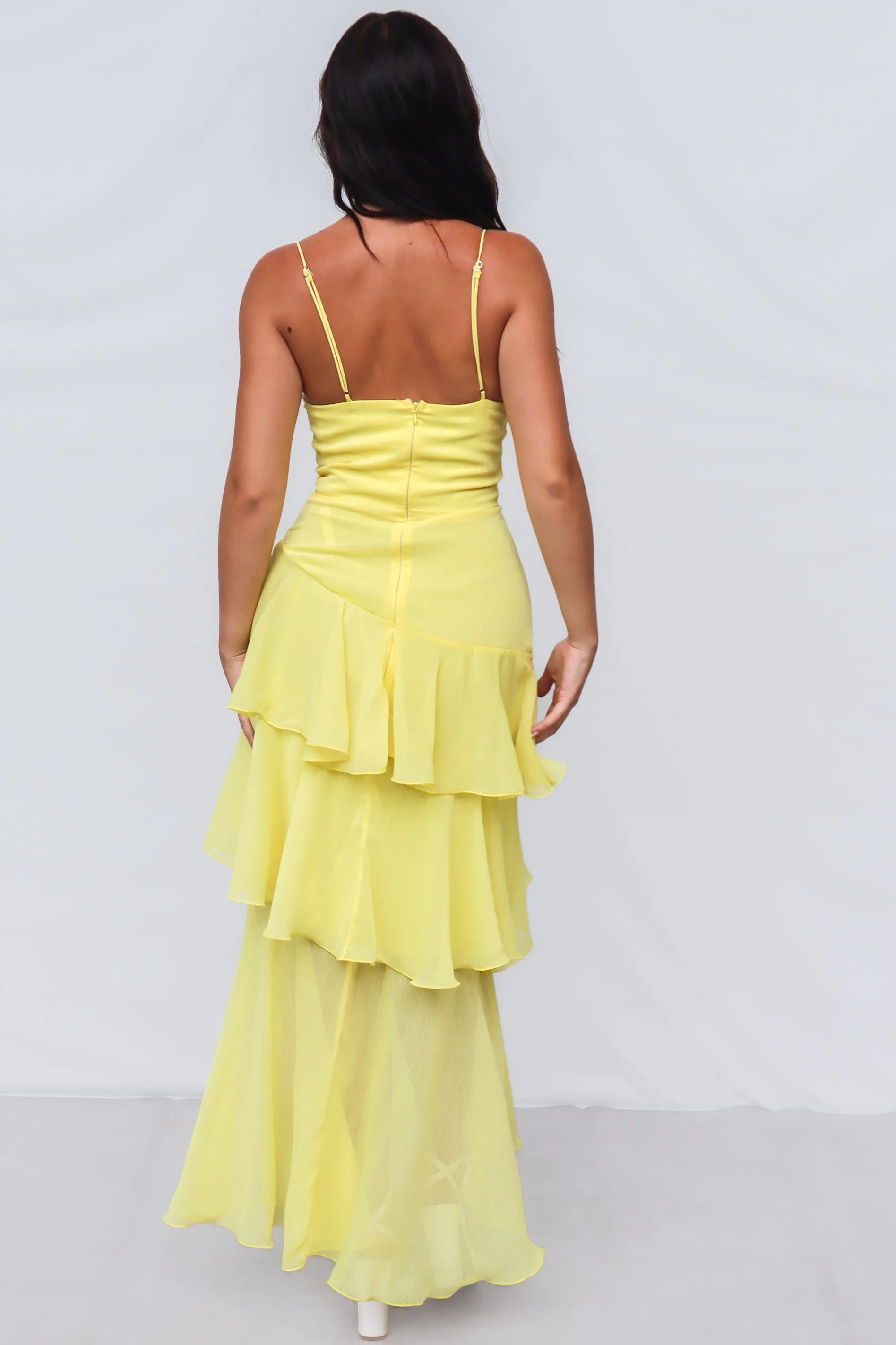 Tommi Maxi Dress - Yellow