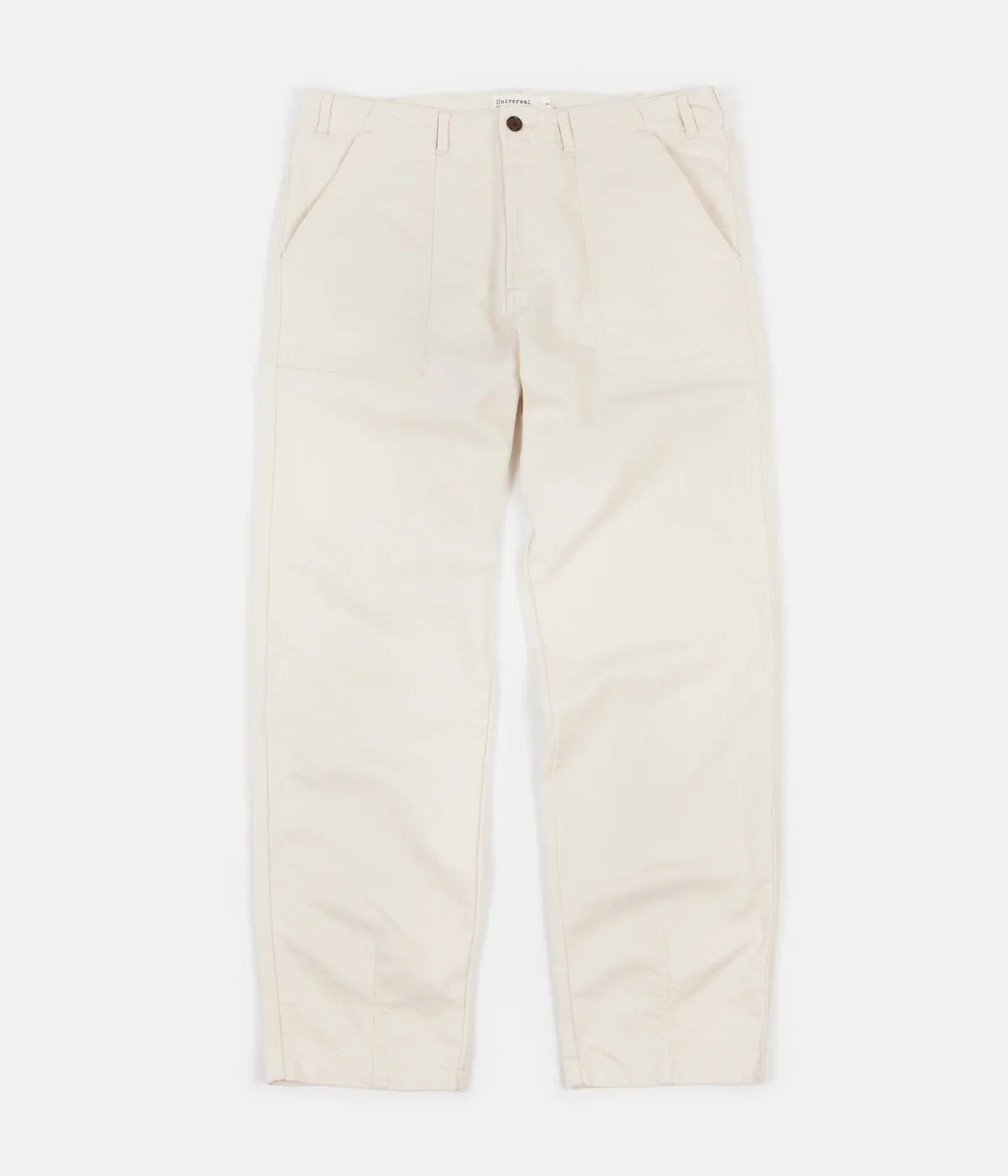 Universal Works Fatigue Trousers - Ecru