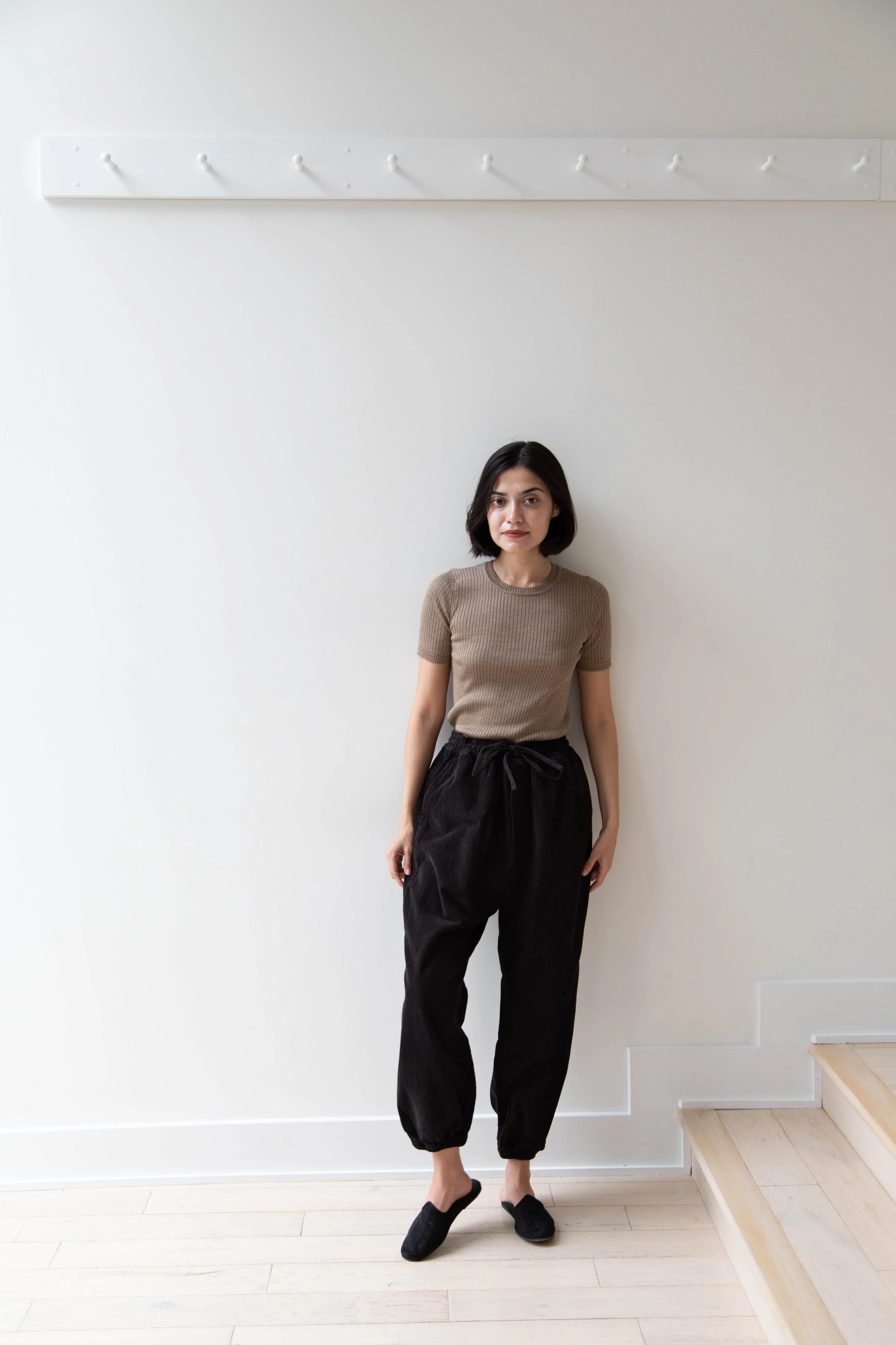 Vas-y Lentement | Easy Jogger Pants in Black