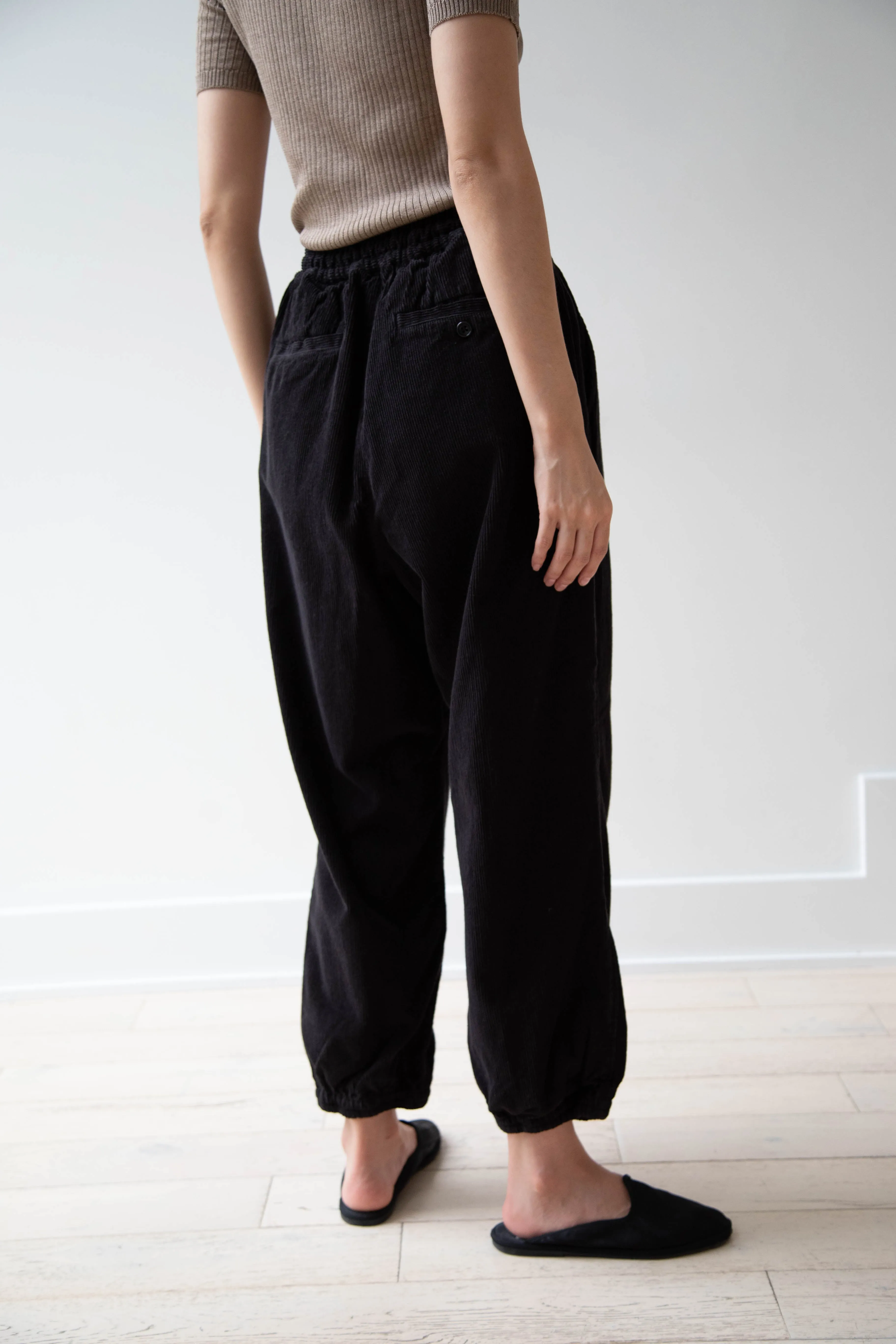 Vas-y Lentement | Easy Jogger Pants in Black