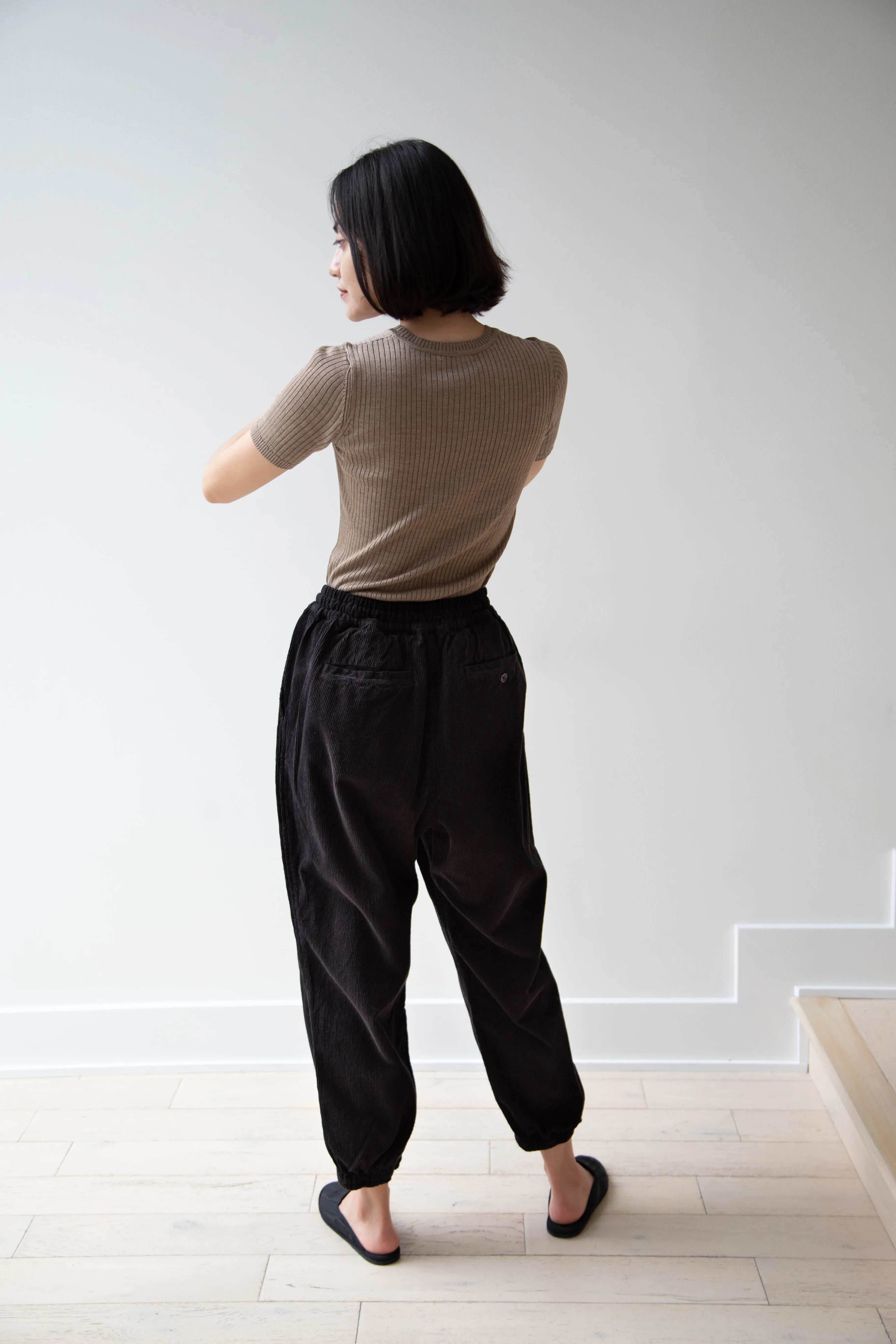 Vas-y Lentement | Easy Jogger Pants in Black