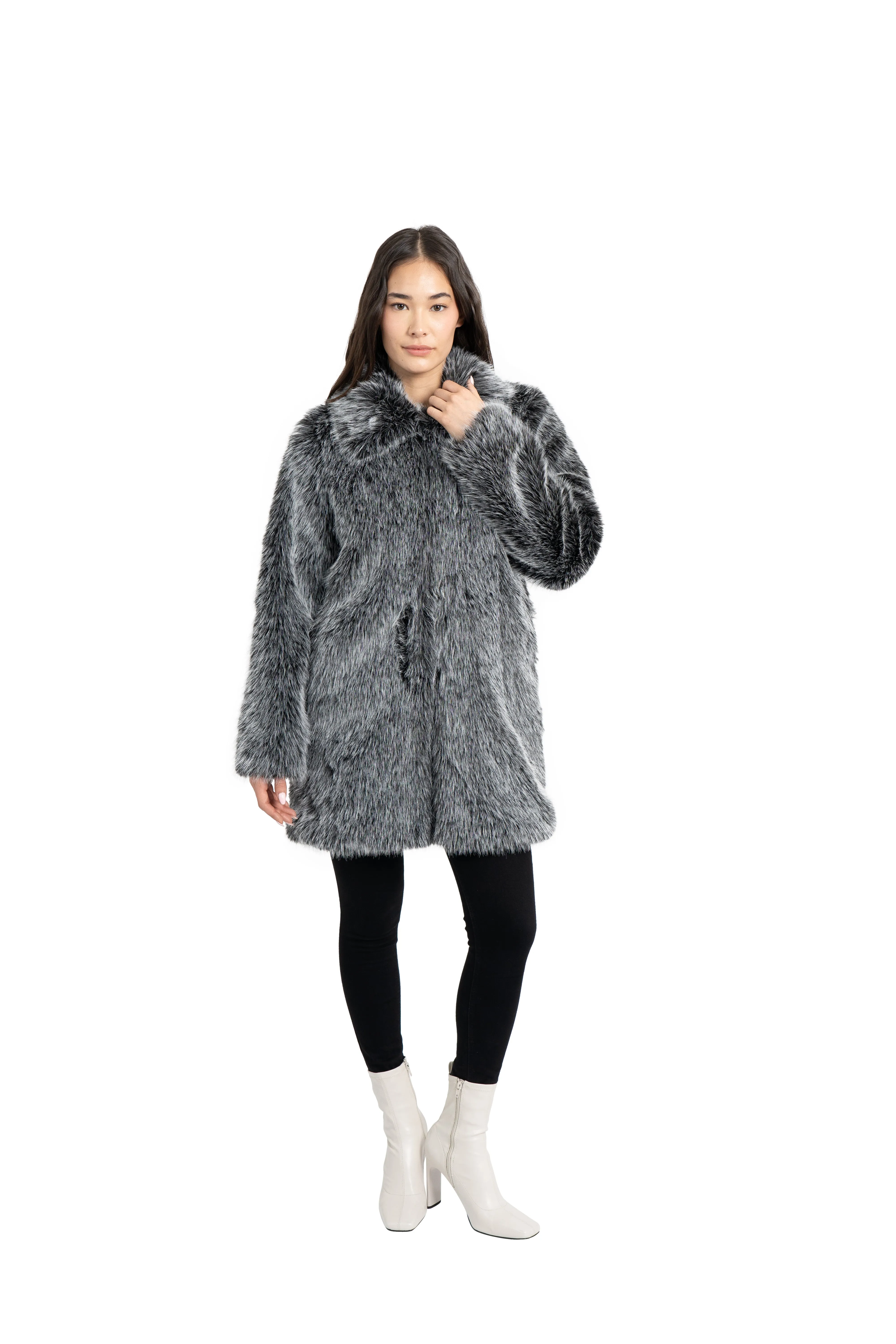 Victoria Faux Fur Coat