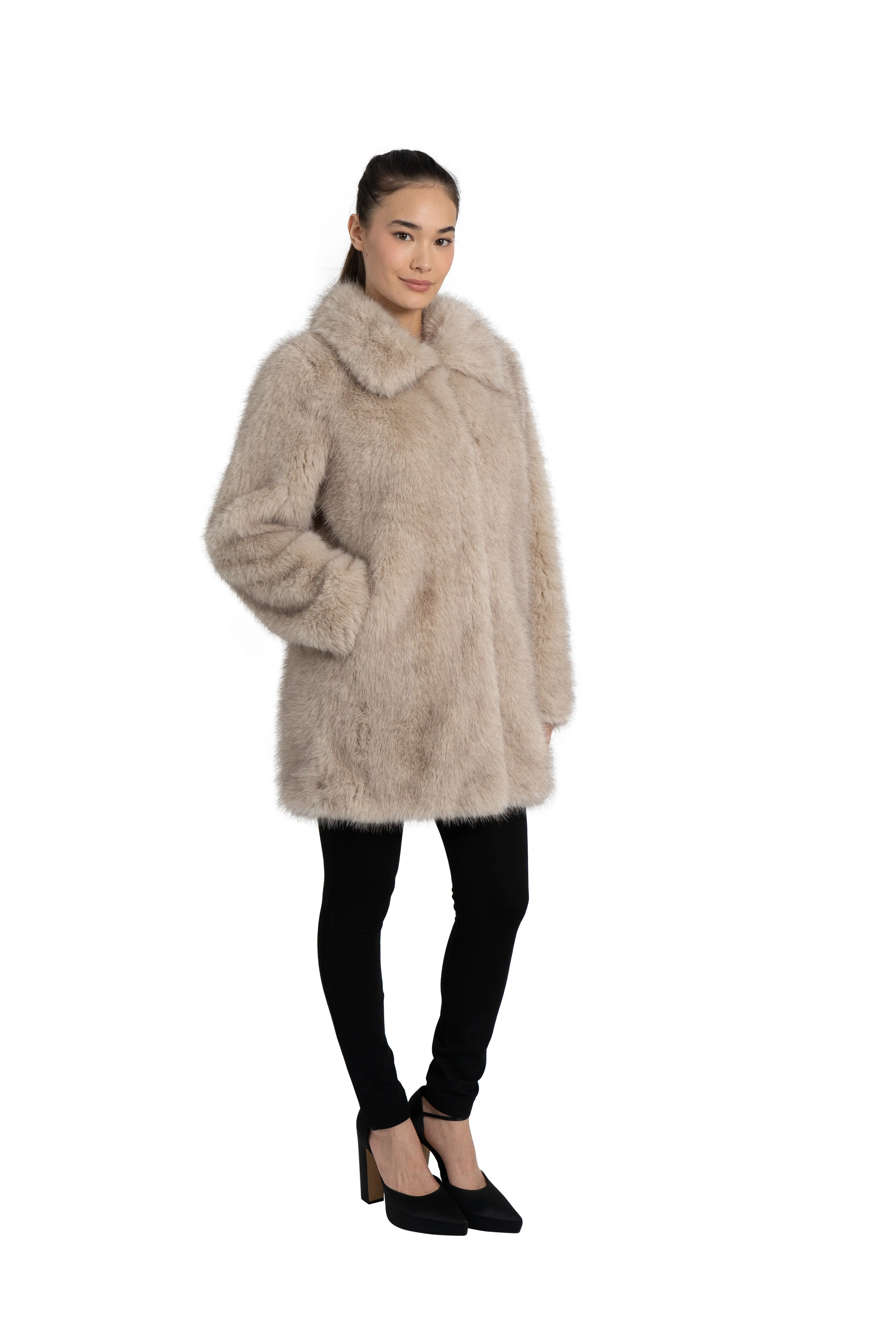 Victoria Faux Fur Coat