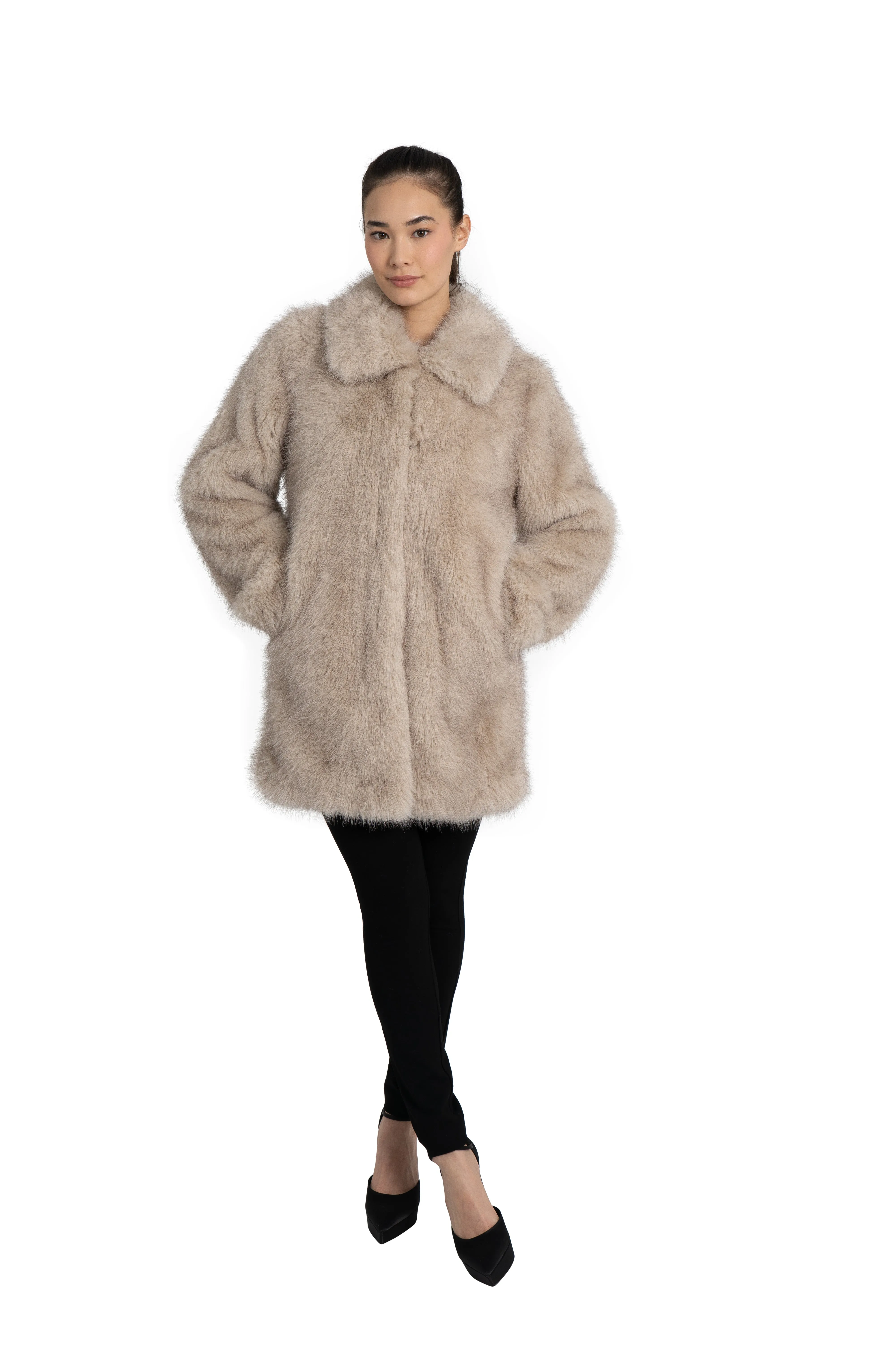 Victoria Faux Fur Coat