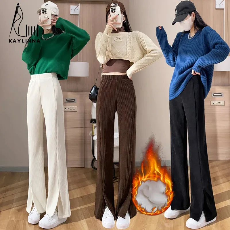 Warm Autumn High Waist Pants