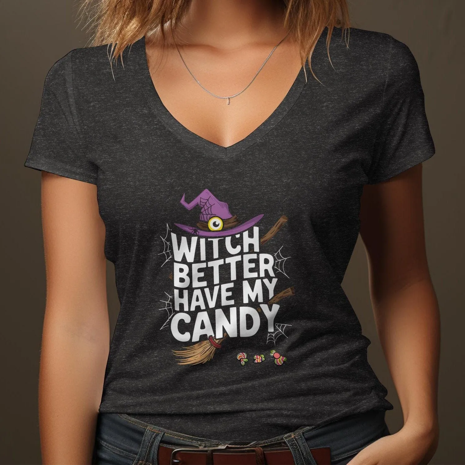 Witch Better Have My Candy T-Shirt, Funny Halloween T-Shirt, Trick or Treat Tee, Halloween Party Shirt, Cute Witch Tee,  Sassy Halloween