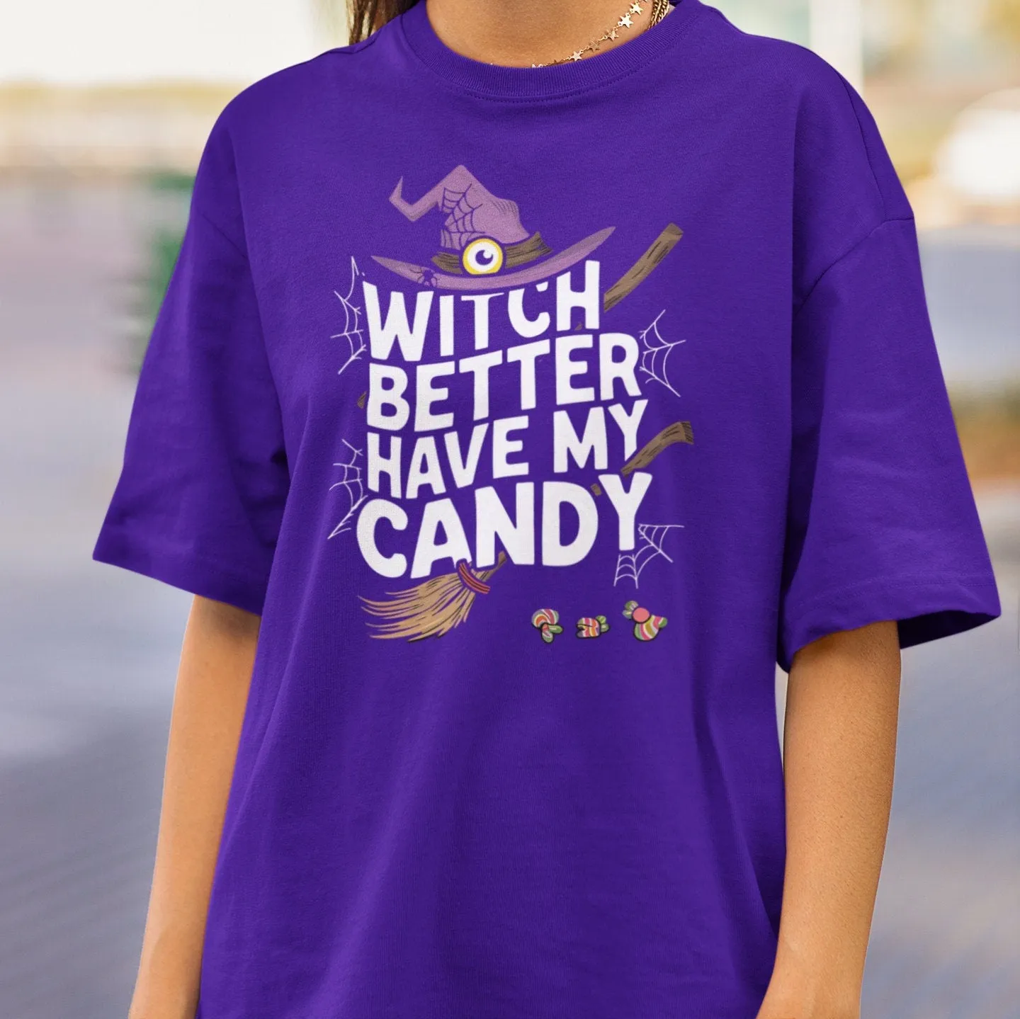 Witch Better Have My Candy T-Shirt, Funny Halloween T-Shirt, Trick or Treat Tee, Halloween Party Shirt, Cute Witch Tee,  Sassy Halloween