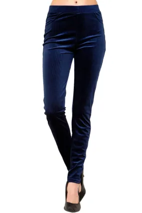 Women’s Regular Solid Color Single Layer Corduroy Back Pocket Pants