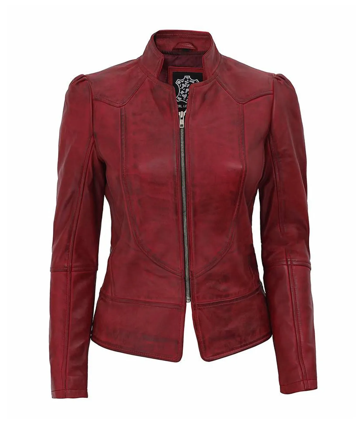 Women's Slim Fit Leather Jacket