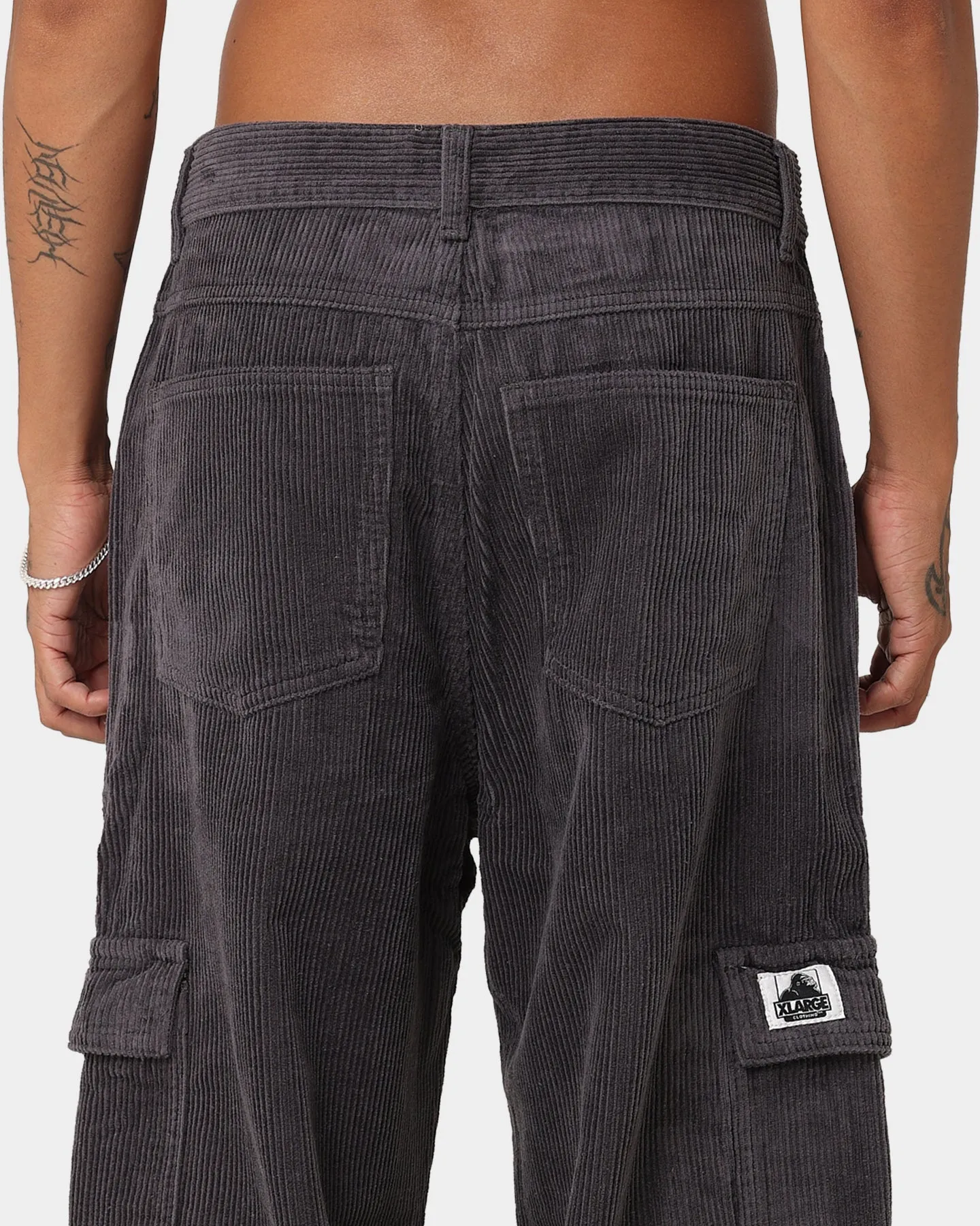 X-Large Cord 91 Cargo Pants Grey