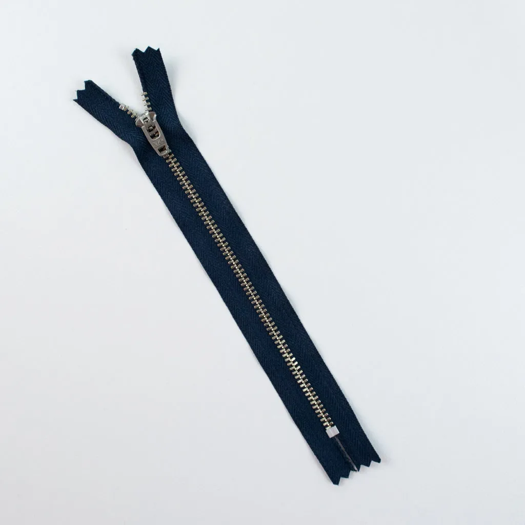 YKK Metal zipper with Flip Lock tab - 18cm