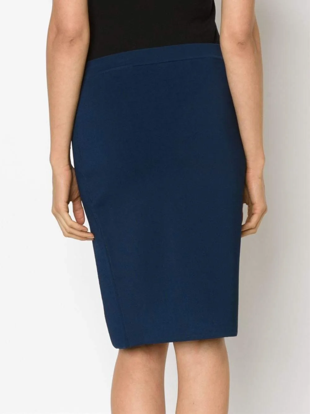 Zip Detail Pencil Skirt